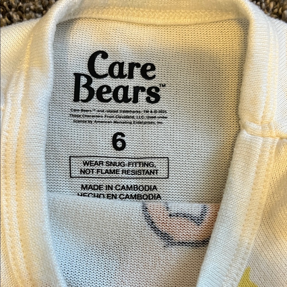 Halloween Care Bears Pajama Set with pumpkin knee high socks - Picture 7 of 11